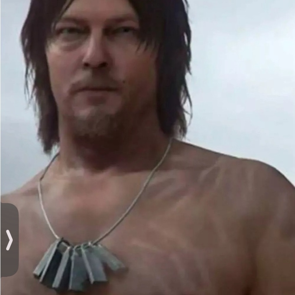 Video Kojima, death, stranding necklace, authentic cosplay, titanium bars - Picture 5 of 6